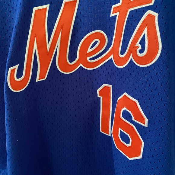 NWT Mitchell & Ness New York Mets Dwight Gooden Jersey, Men's Large - Picture 7 of 13